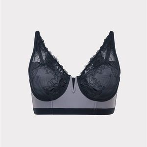 Torrid Black/Gray Bralette